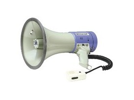 Monacor mégaphone 25w micro sépare