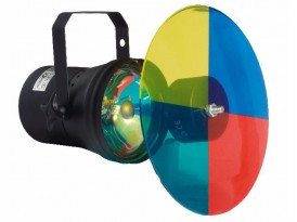 Showtec Pinspot colourwheel PAR 36
