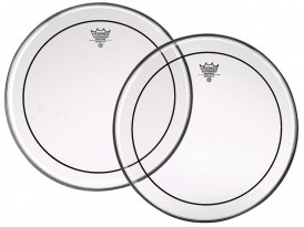 Remo pinstripe clear 18" tom