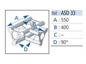 Asd ASD33 Angles 3 départs 90°