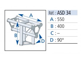 Asd ASD34 Angles 3 départs 90°