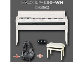 Pack LP180-WH Korg