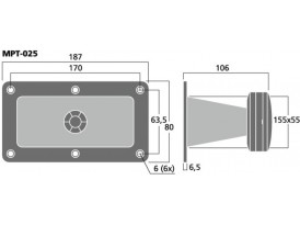 Piezo Tweeter MPT-025