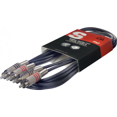 Stagg double RCA-RCA 2M