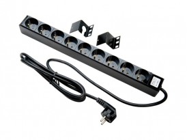 Multiprises Rack 19" 9x16A 