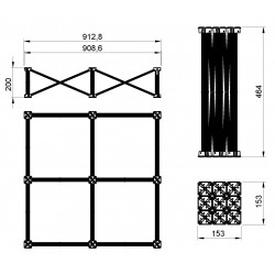 Contest PLTL-F20 pied 20cm