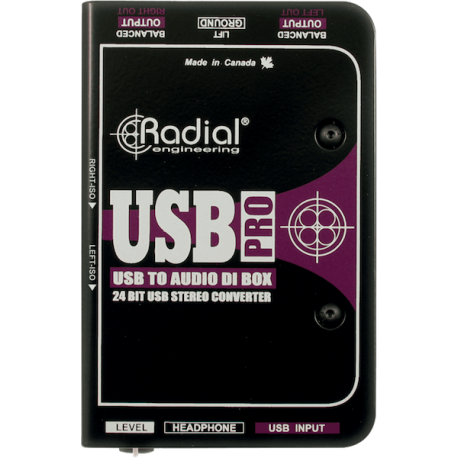 Radial - USB-PRO Série J Class