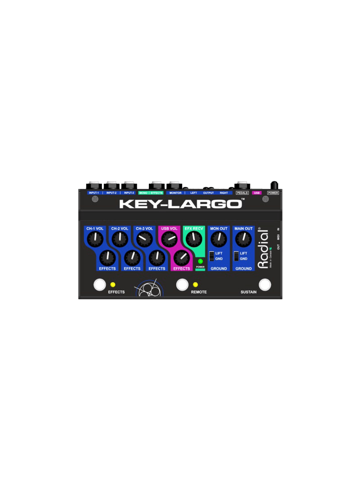 Radial - KEY-LARGO Série Pro Class