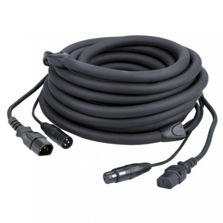 Dap Audio Câble alim / DMX 10m noir