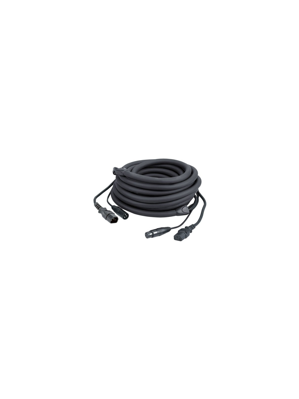 Dap Audio Câble alim / DMX 10m noir
