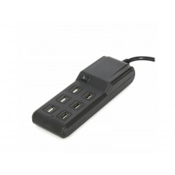 HUB 6 ports USB 2.0 - 2.5 A noir