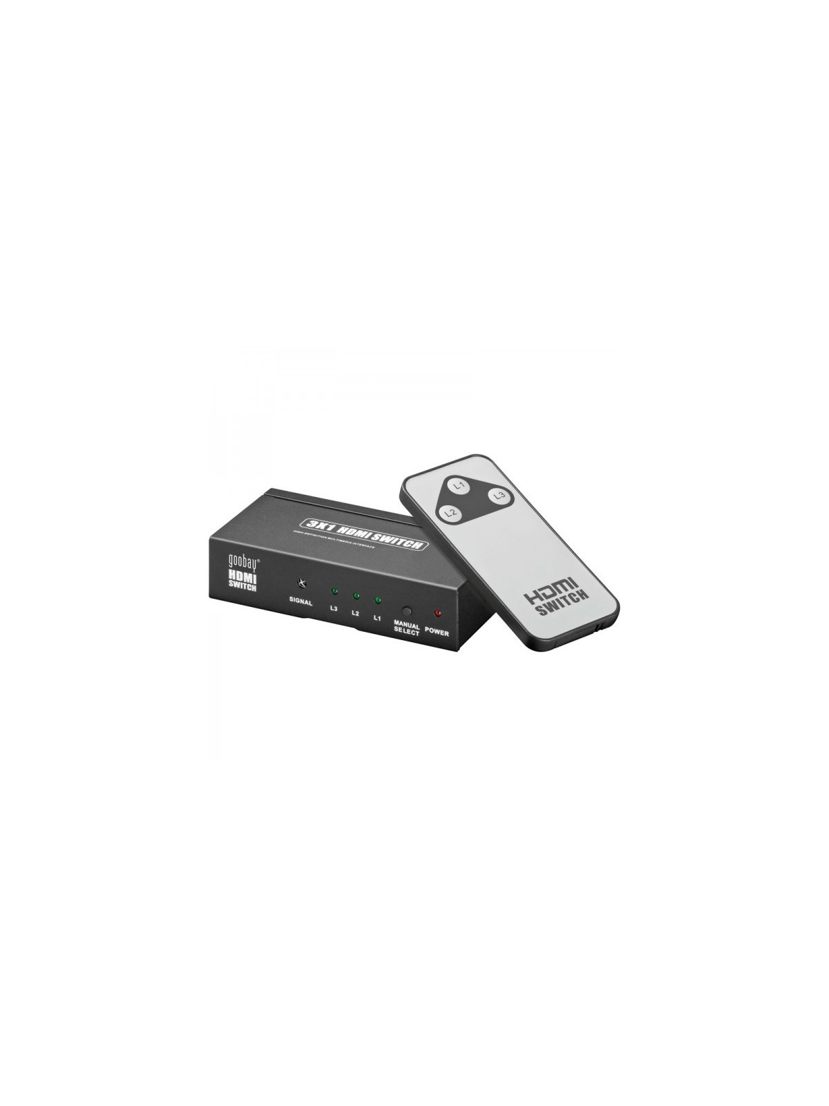 Switch HDMI 3 ports + Télécommande