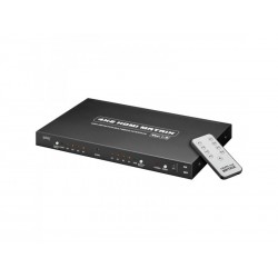 Matrice HDMI 4 entrées 2 sorties 