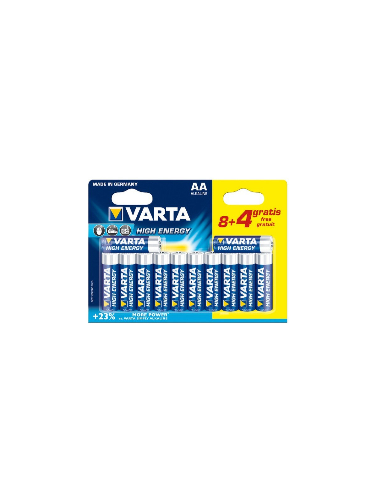 VARTA LR06 AA pack de 12