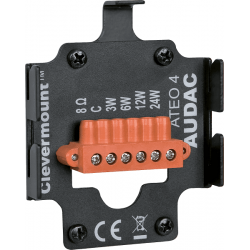 Audac - ATEO4-B 8 Ohms/100V noir