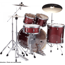 Pearl Export Standard 22" Black Cherry Glitter