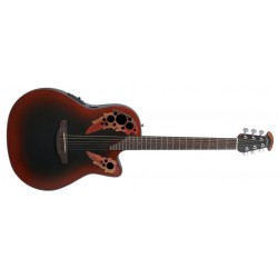 Ovation CE44-RRB Reverse Red Burst 