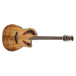 Ovation CE44P-FKOA Figured Koa