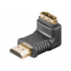 Adaptateur HDMI Coudé Noir 270°