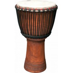 Tanga djembe 13.5" linke scuplté