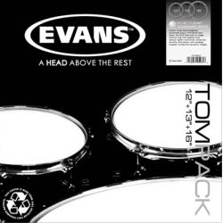 Evans - TPEC2SCTDS Tom Pack - Projetées standard 12" 13" 16"