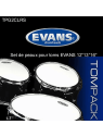 Evans - TPG2CLRS Tom Pack - Transparentes standard 12" 13" 16"