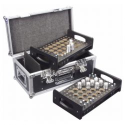 Show Gear Flight Case 48 adaptateurs