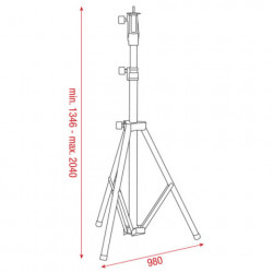 Show Gear Followspot Stand 