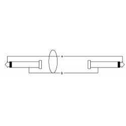 Cordial - CCFI6PP jack 6m