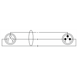 Cordial - CCM7.5FM XLR 7.5m