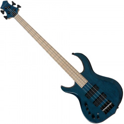 Marcus Miller M2-4 LH TBL MN Gauchère  Finition Bleu Transparent