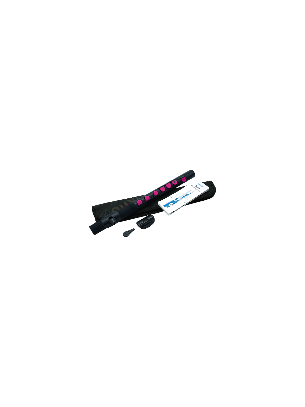 Nuvo - N430TBPK Flute noir - rose