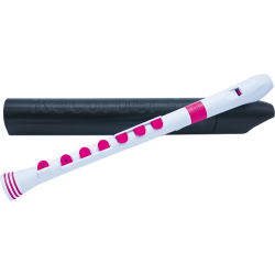 Nuvo - N320RDWPK Flute blanc - rose