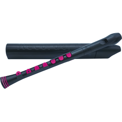 Nuvo - N320RDBPK Flute noire - rose