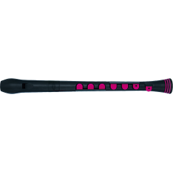 Nuvo - N320RDBPK Flute noire - rose
