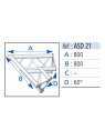 Asd ASD21 Angles 2 départs 60°