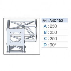 Asd ASC153  Angles 3 départs 90°