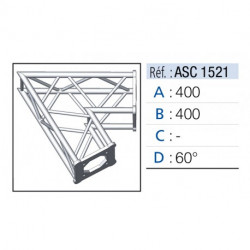 Asd ASC1521  Angles 2 départs 60°