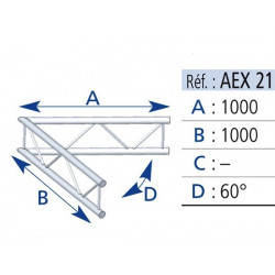 Asd Angle 60°Echelle Plate 290