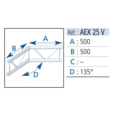Asd Angle 135°Echelle Plate 290