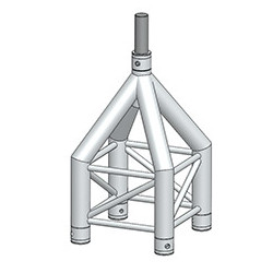 ASD HAUT DE TOTEM avec manchon Ø 35