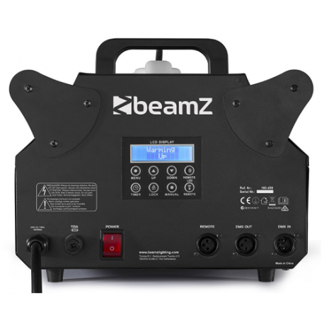 BeamZ S3500 Machine à fumée DMX