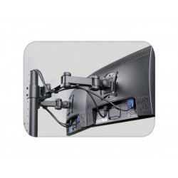 Support écran de bureau double