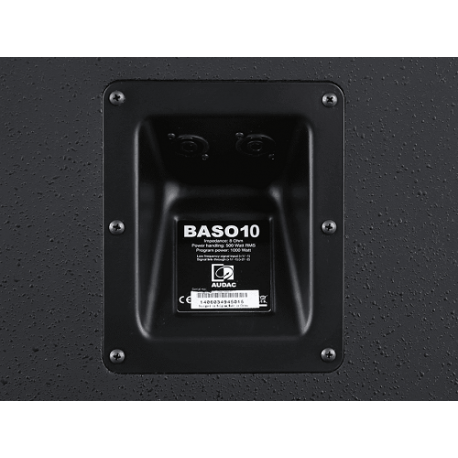 Audac - BASO10-B Sub 10" 225W noir