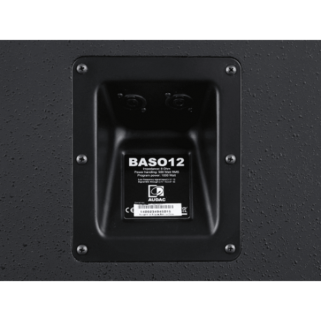 Audac - BASO12-B Sub 12" 500W noir