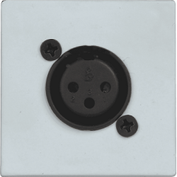 Audac - WMI18-W Mic/Xlr 45x45