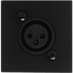 Audac - WMI18-B Mic/Xlr 45x45