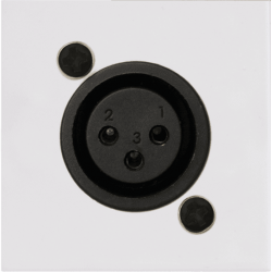 Audac - CP45XLFS-W Xlr 45x45