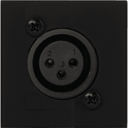 Audac - CP45XLFS-B Xlr 45x45