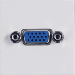 Audac - CP45VGA-W Vga 45x45